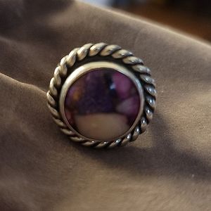 Beautiful hand crafted stone sterling silver